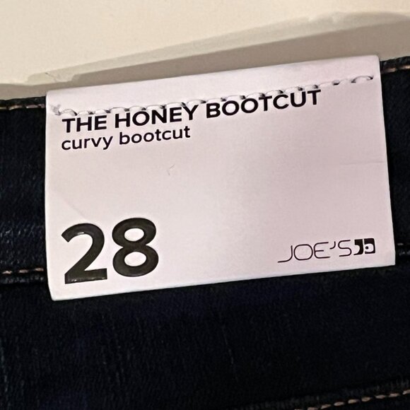 Joe’s Jeans NWT Honey Bootcut Dark Wash Curvy Fit Size 28 💗 - Picture 8 of 15
